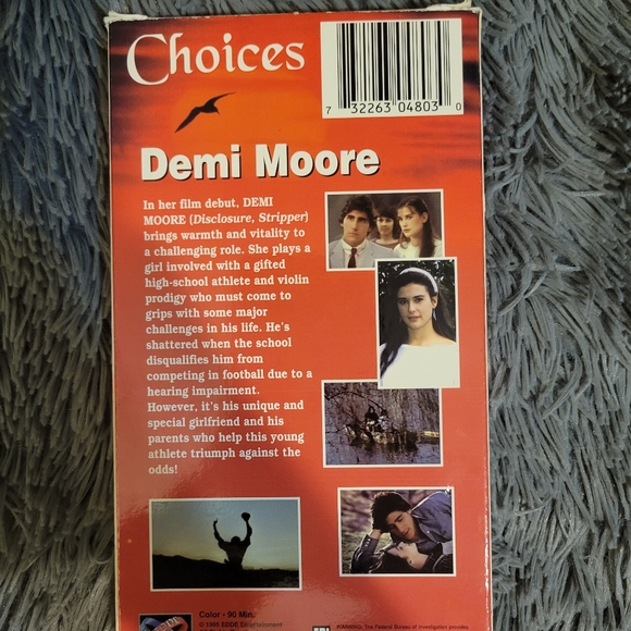 Choices VHS Movie (1995), Demi Moore - Picture 7 of 9